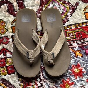 Reef Tan Flip Flops